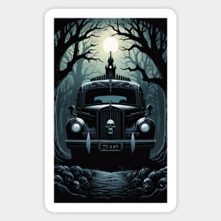 Don't Curse The Hearse Sticker